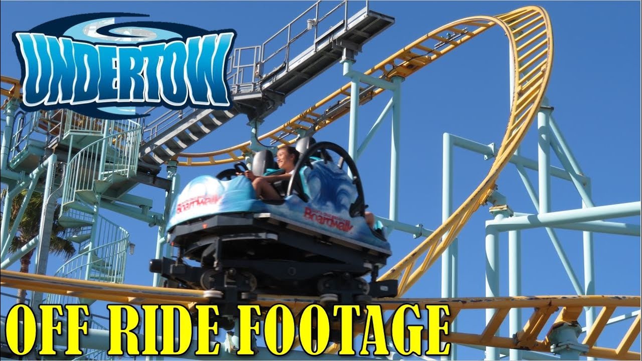 Undertow at Santa Cruz Beach Boardwalk Off-Ride Footage (No Copyright)