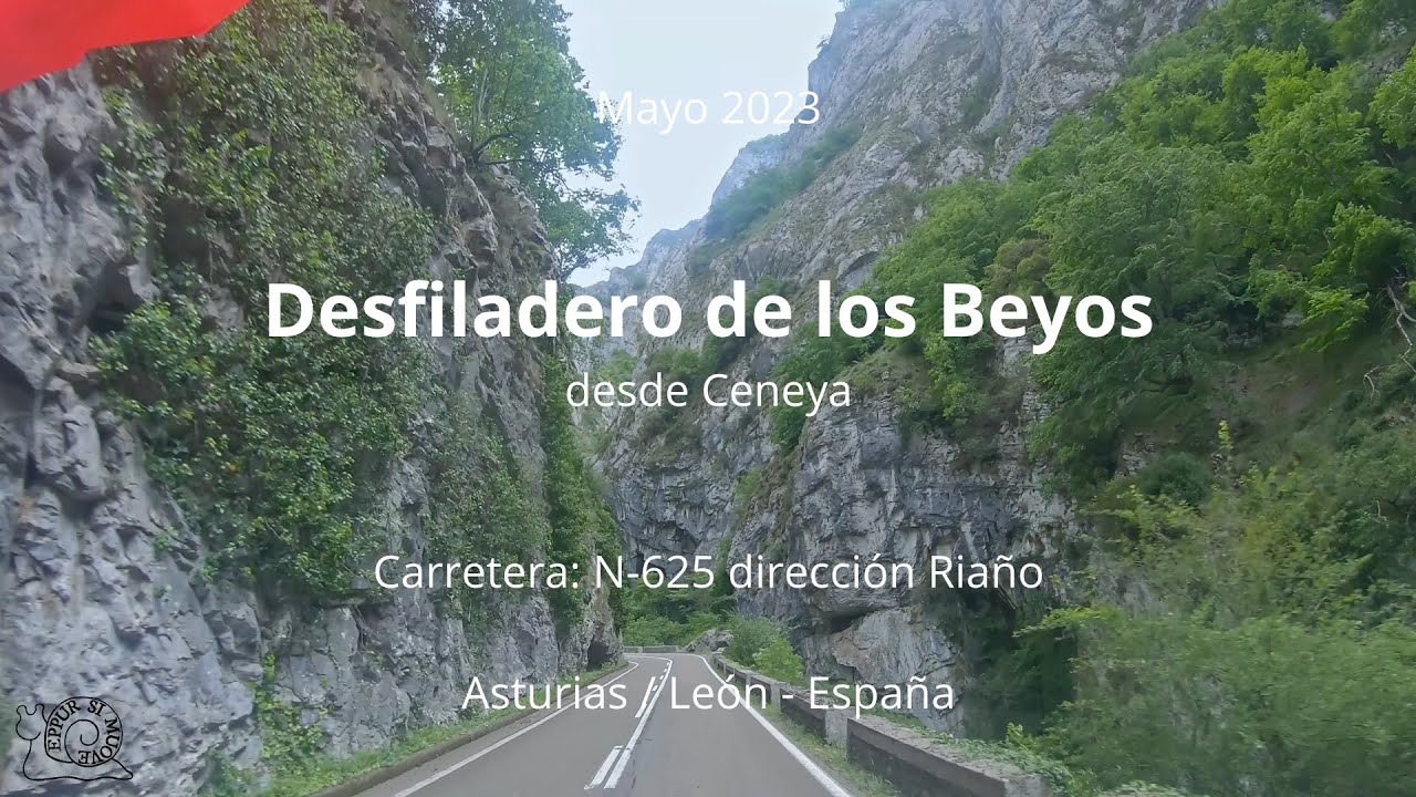 2023 - Desfiladero de los Beyos desde Ceneya (completo) - Asturias/León, España - 790 AdvR 4k
