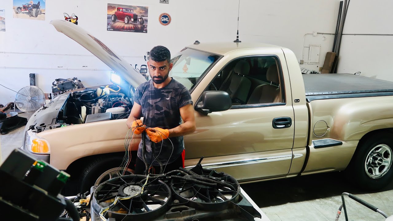 تركيب مراوح  كهرب مع الضفيرة على الجمس