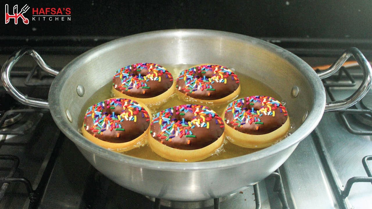 Eggless Donuts recipe - Doughnuts | No Egg Doughnut