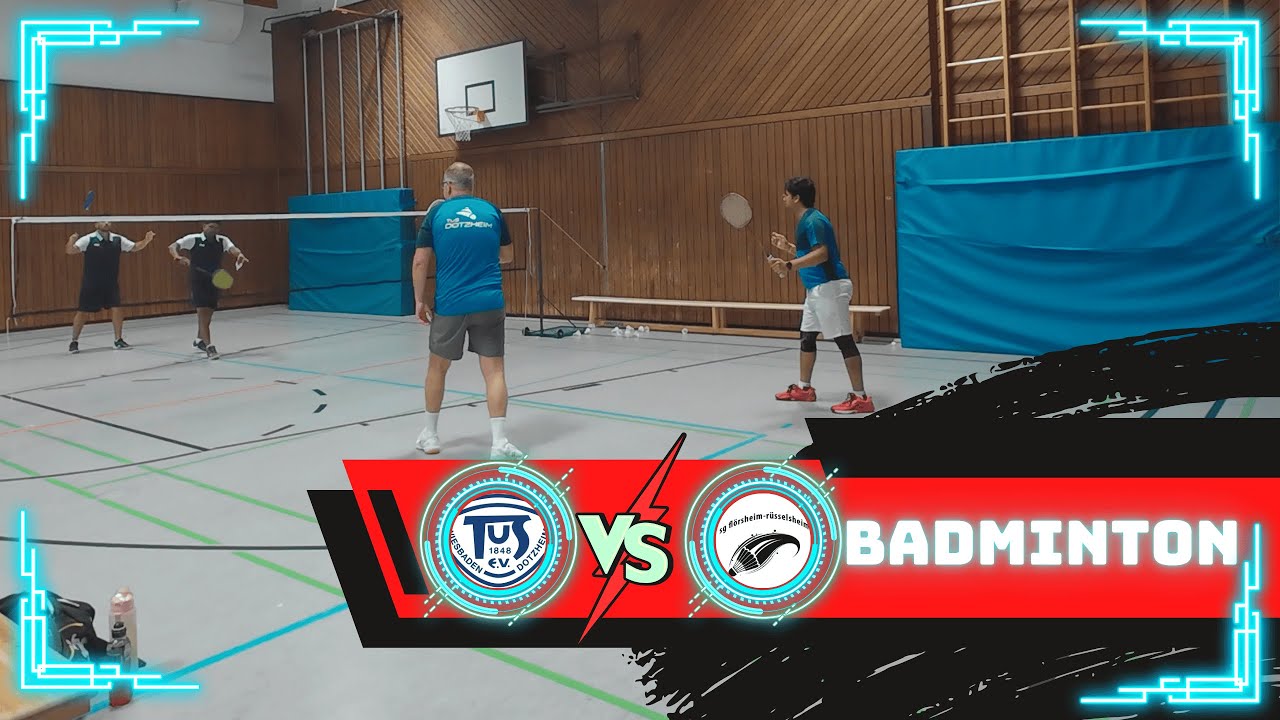 Tim/AJ vs Satish/A.Mir 🏸 Bezirksliga B WI Saison 25/26 #Badminton #tusdotzheim