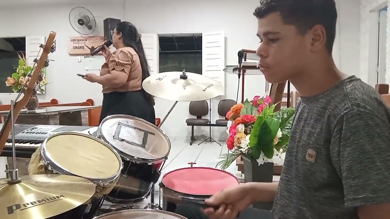 GRANDE E O SENHOR - Ademar De Campos • DRUM CAM |    Ad Siriema