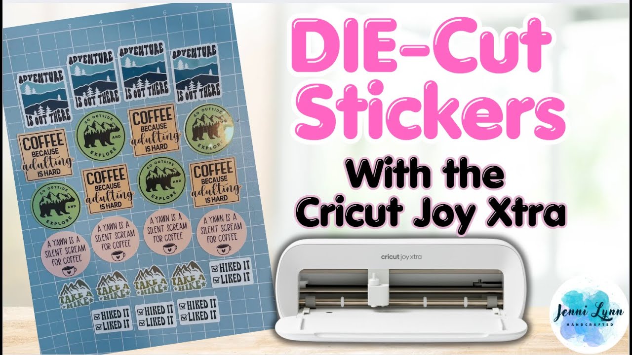 💥How to Make DIE CUT Stickers with Cricut Joy Xtra | Step-by-Step Tutorial - Beginner Friendly! 💥