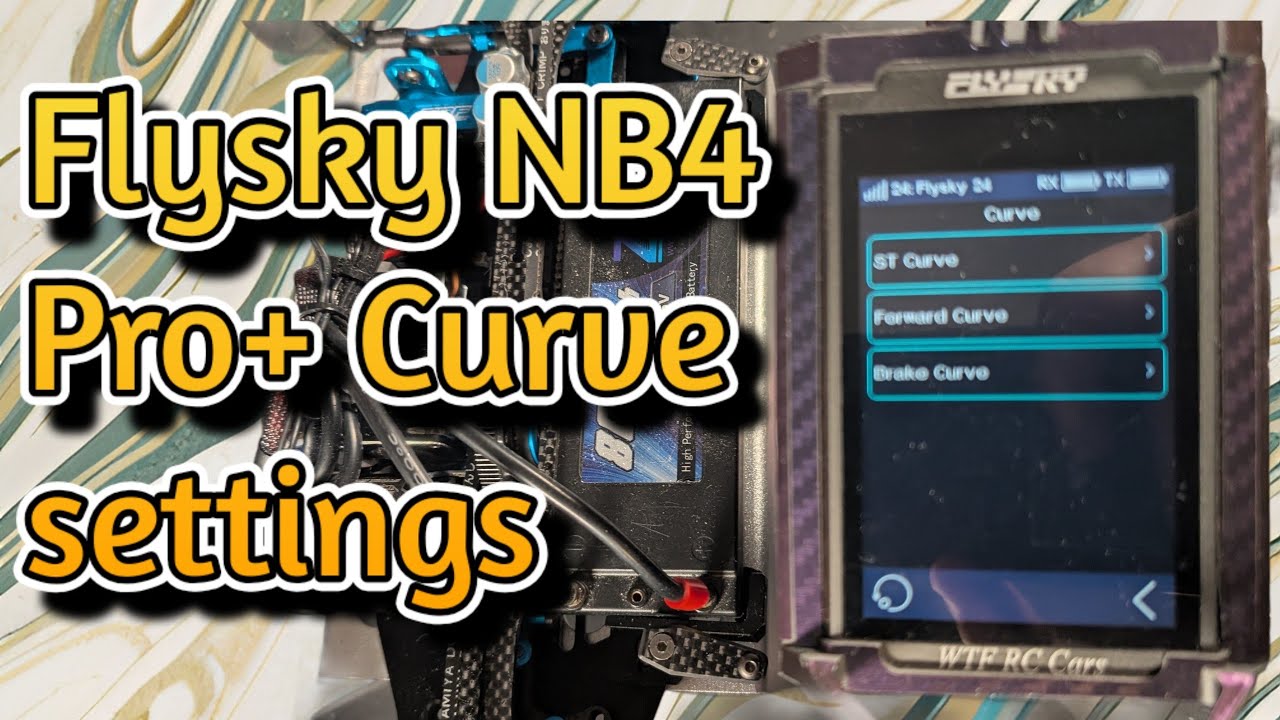 Flysky NB4 Pro Plus Curve settings.