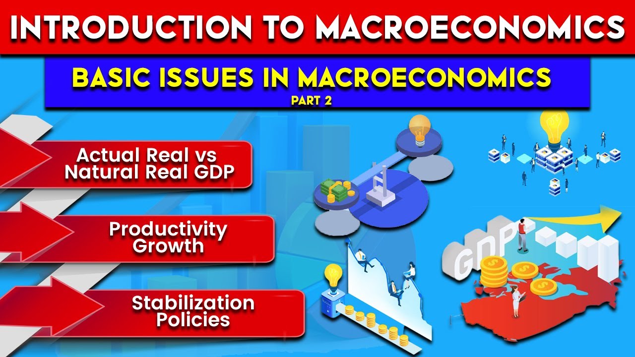 L2:Introduction to Macroeconomics Part 2: GDP | Productivity Growth | Economic Stabilization