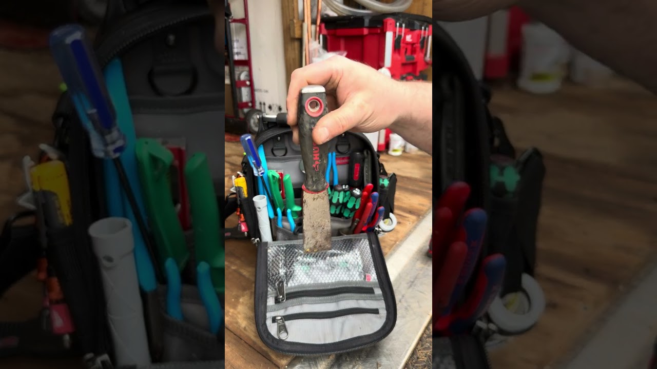 Plumbing Tool Bag Set Up - Veto Pro Pac MCT Blackout