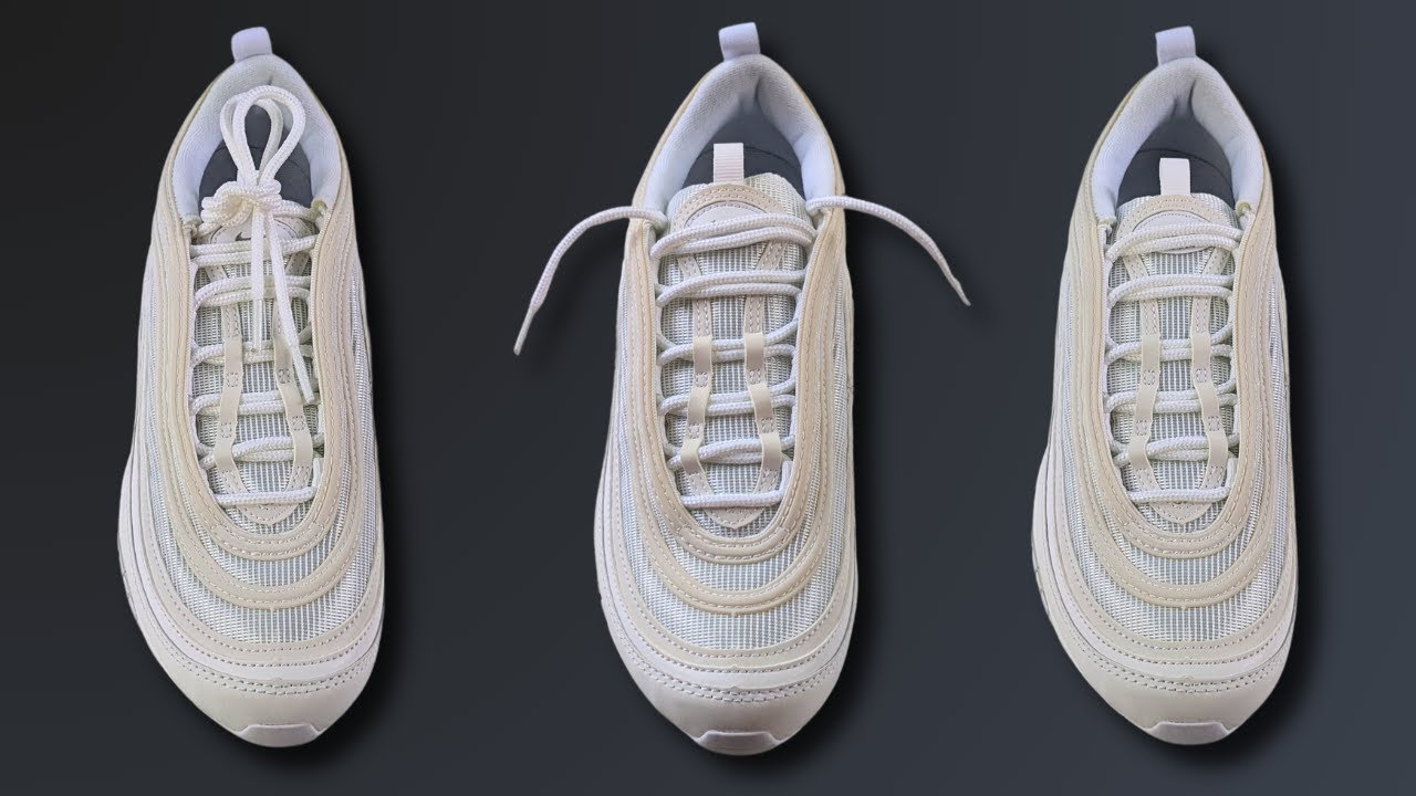 3 способа зашнуровать кроссовки NIKE AIR MAX 97 | Шнуровка Air Max 97