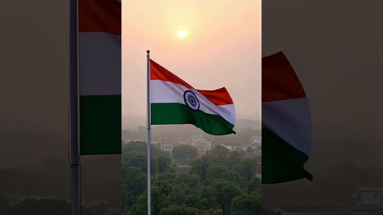 🇮🇳 Tiranga &ndash; The Pride of India | Indian Flag Waving | Jai Hind 🇮🇳✨ #song #love #music