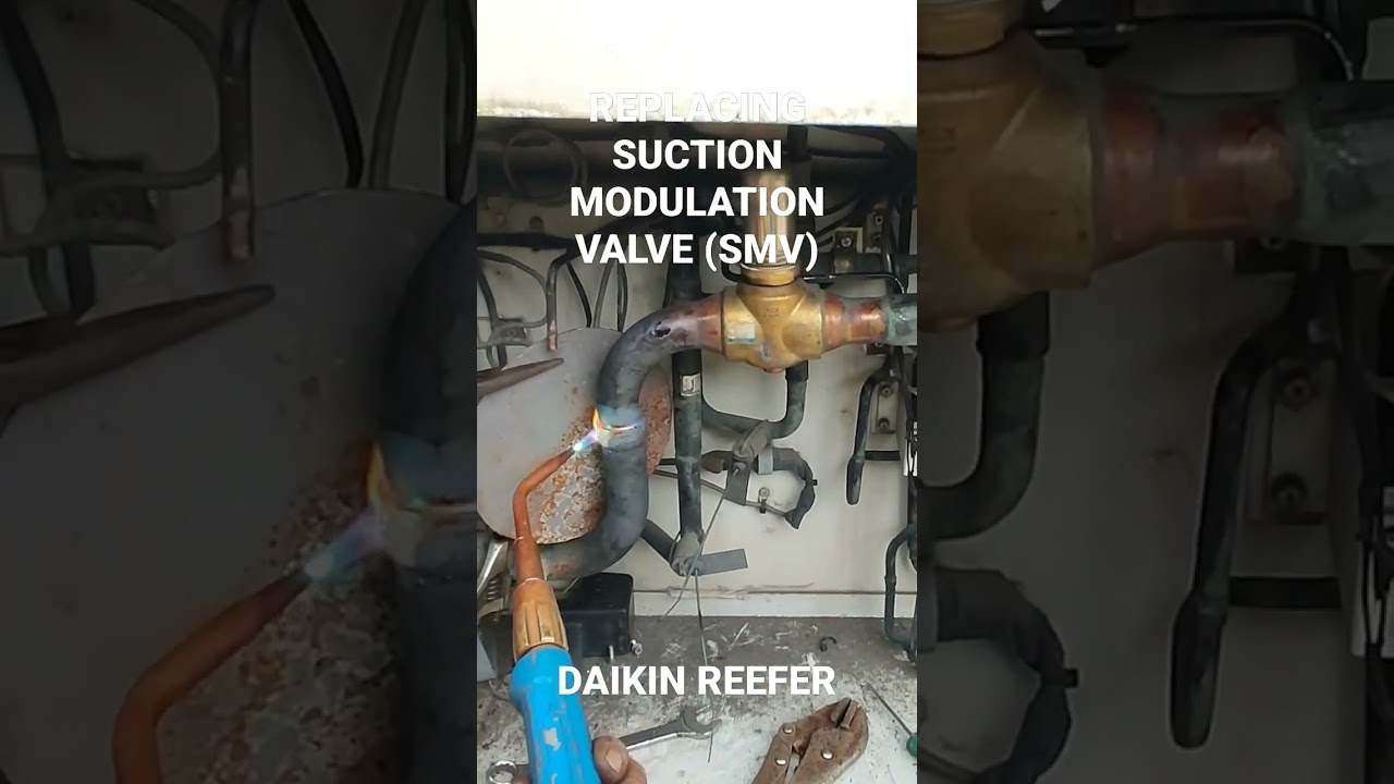 REPLACING SUCTION MODULATION VALVE (SMV) - DAIKIN REEFER CONTAINER