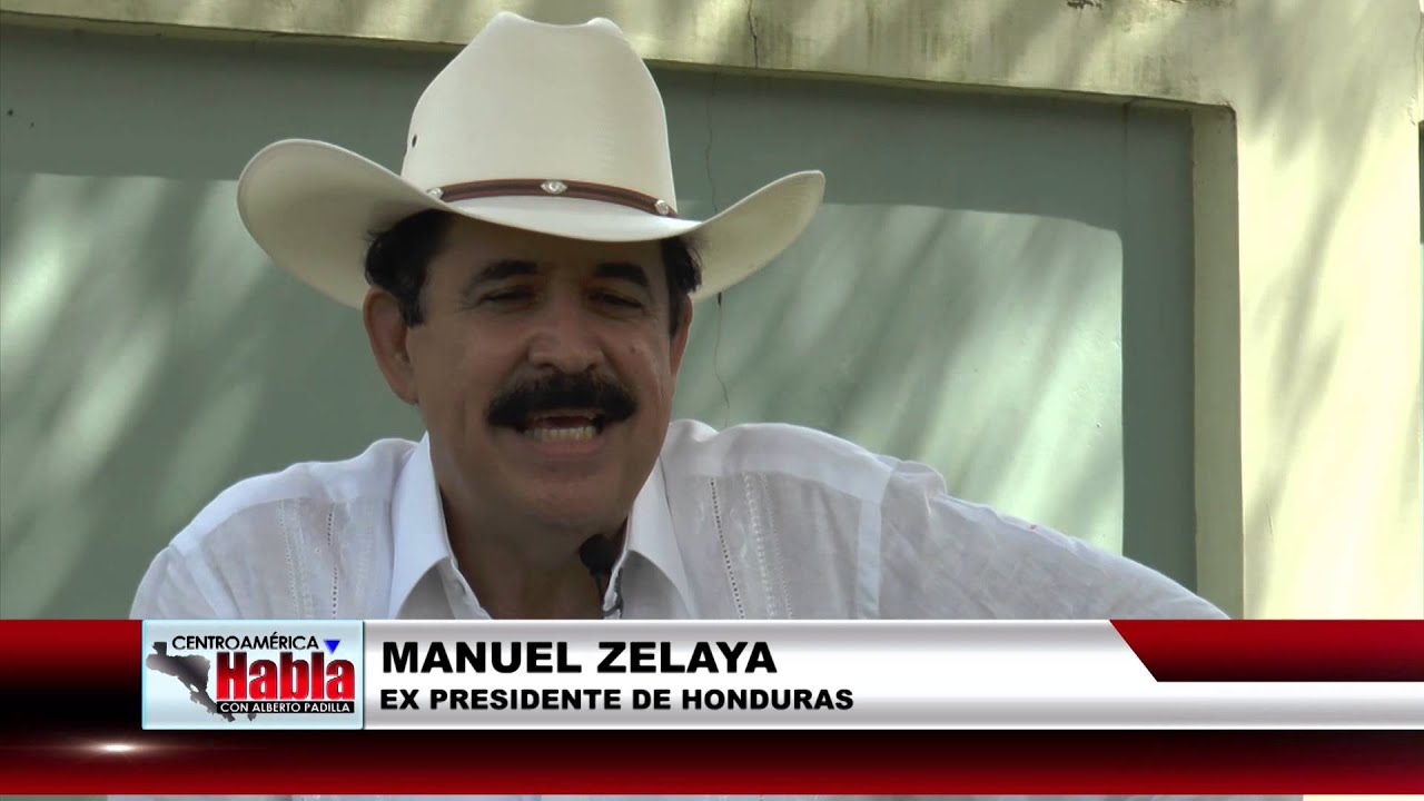 Manuel Zelaya y su esposa Xiomara Castro en entrevista con 