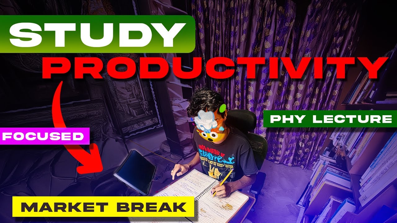 BALANCING *STUDY TIME* 📚  with PRODUCTIVE BREAKS !💫 | STUDY VLOG | Unpredictable Journey