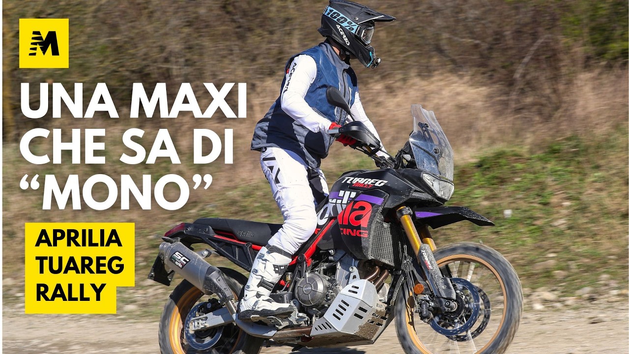 Aprilia Tuareg Rally 2025: la MAXI che non sembra MAXI. La prova in OFFROAD vero