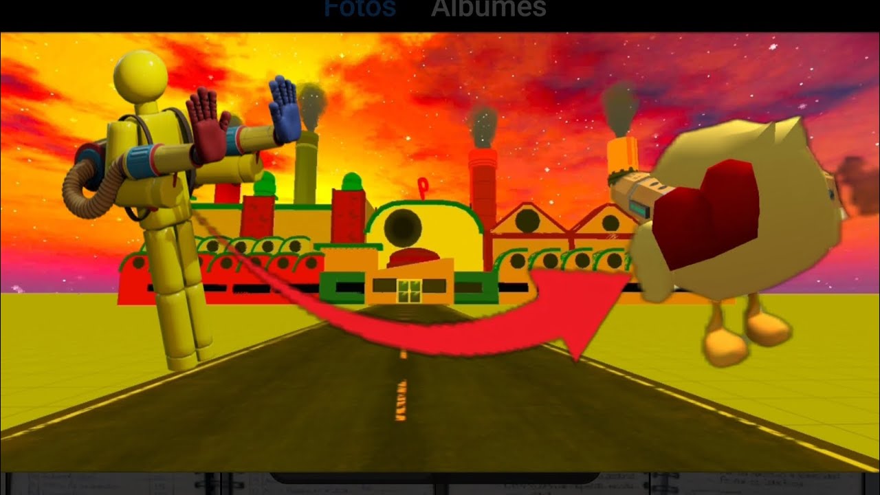 Player en Chicken gun #chickengun #poppyplaytime #viral 