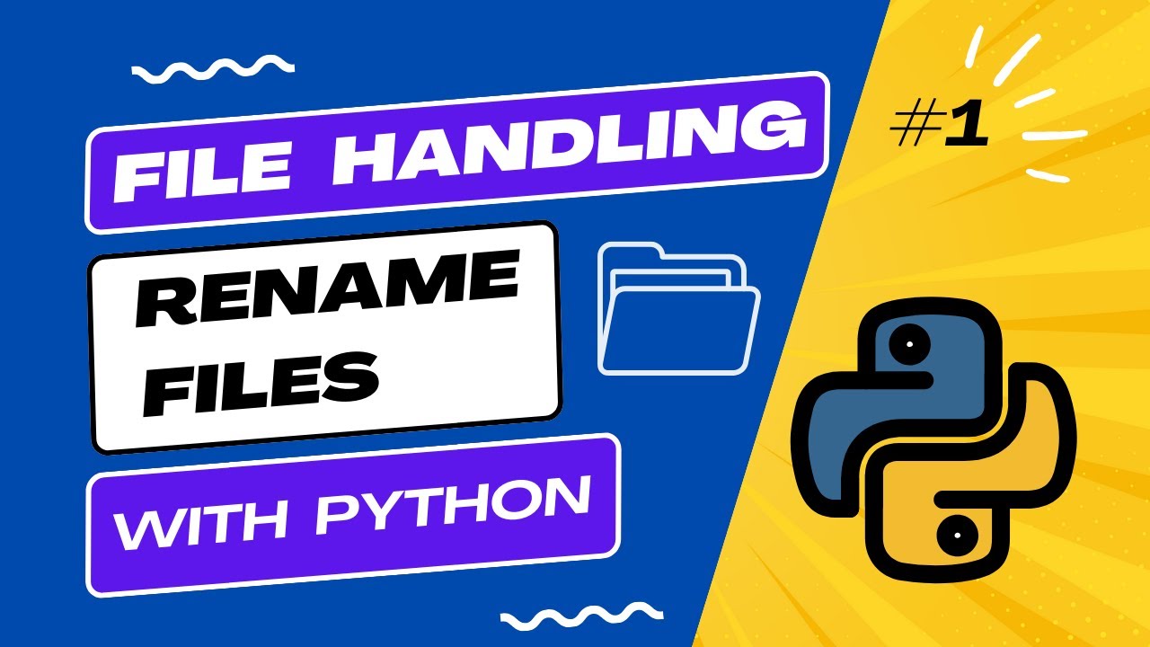 Rename Files with Python (Automate Your Boring Tasks)