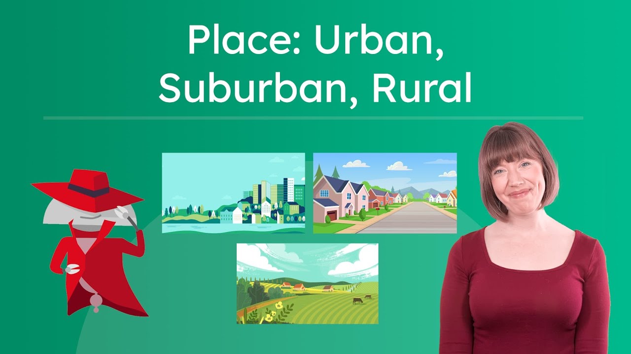 Place: Urban, Suburban, Rural - Exploring Themes of Geography