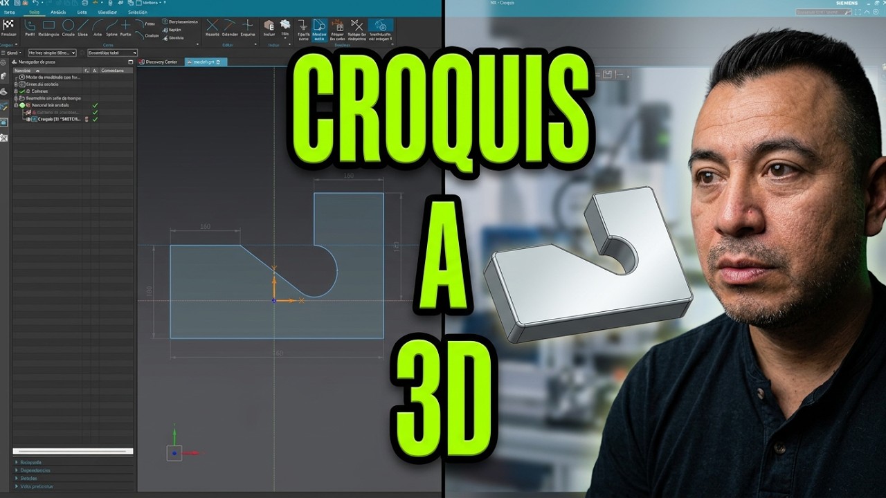 03 Creacion basica de croquis y extrusiones con NX