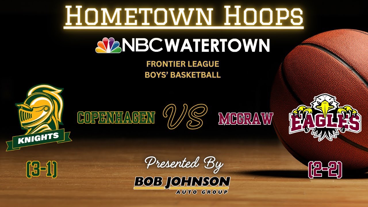 Copenhagen v McGraw | NBC Watertown HS Basketball 2025/26