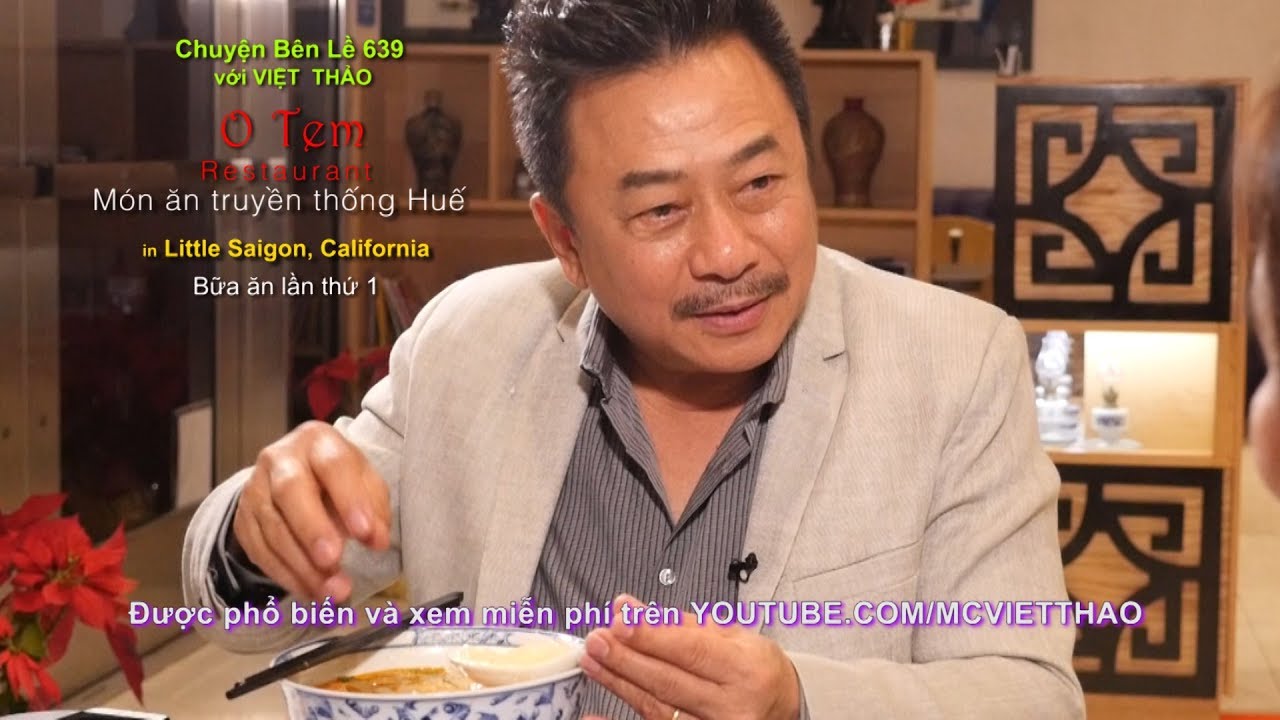 MC VIỆT THẢO- CBL (639)- O TEM RESTAURANT- MÓN ĂN TRUYỀN THỐNG HUẾ- BỮA ĂN LẦN THỨ 1- JAN 29, 2018