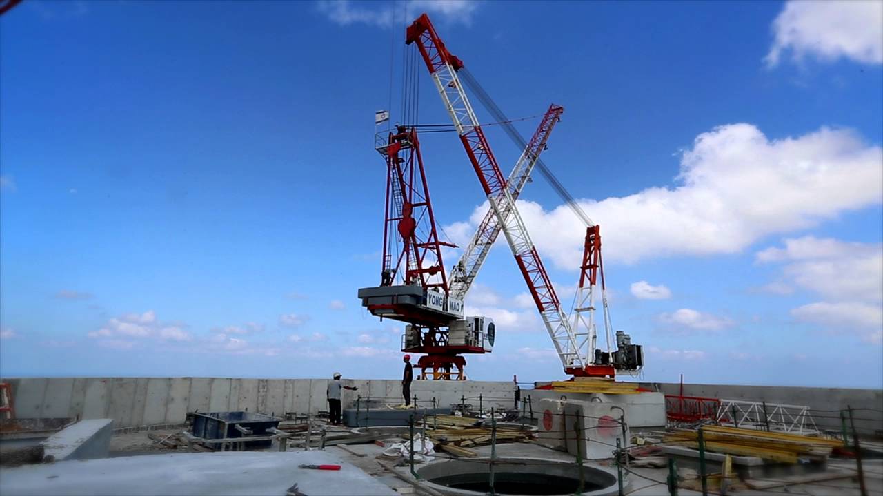 סקייליין עגורנים מציגים: פירוק עגורני הצריח המטפסים