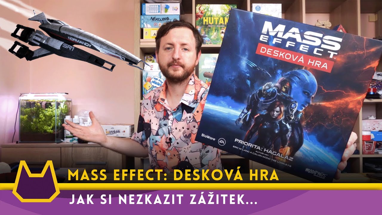 Mass Effect - Deskov&aacute; hra: chybami se člověk muč&iacute; ... aneb jak se jim vyhnout