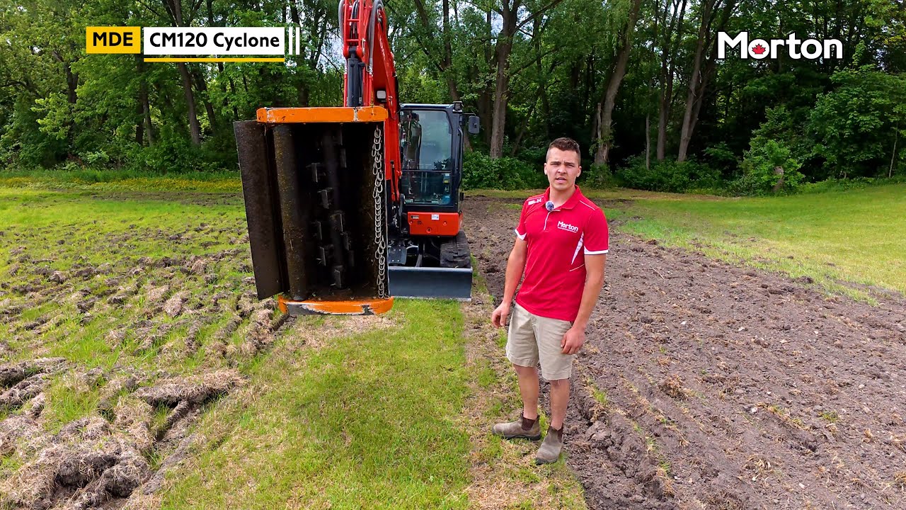 MDE CM120 Cyclone Flail Mower | Morton Equipment #agriculture #construction #mde mortonequipment.com