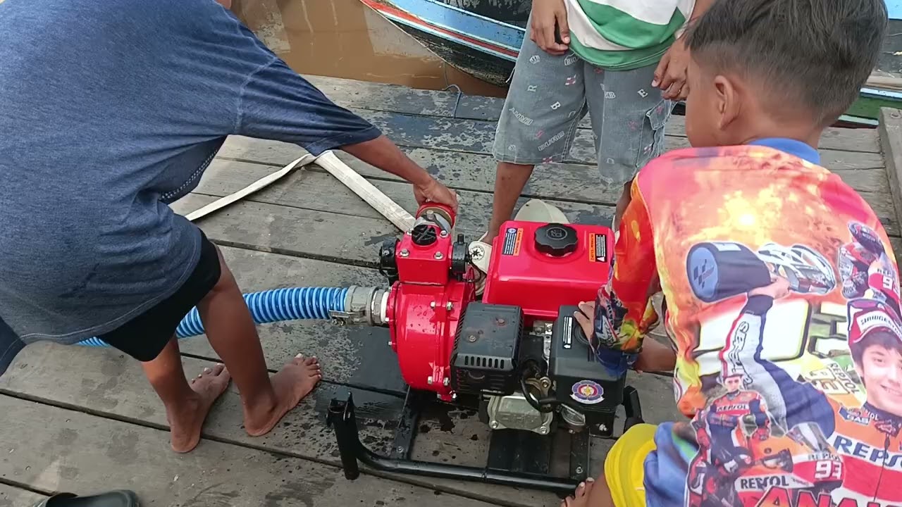 keseruan bocil latihan