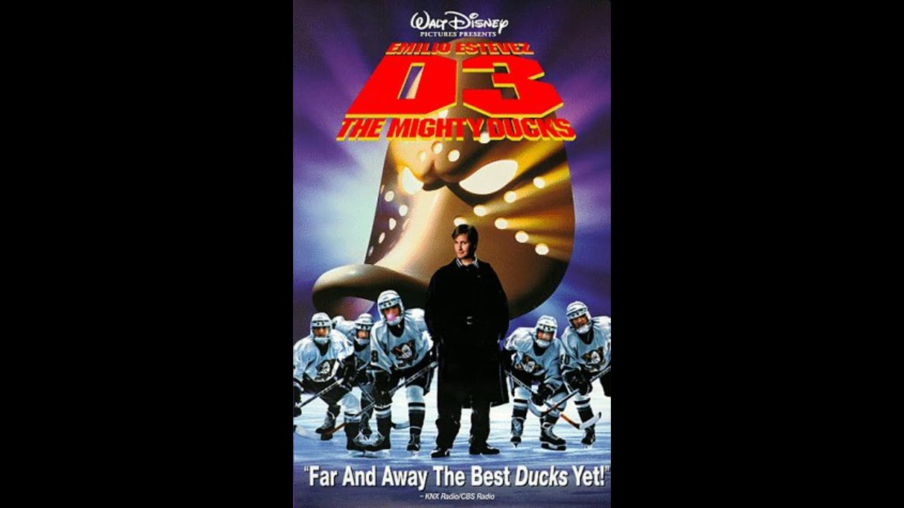 D3: The Mighty Ducks VHS Opening (Disney) 1996 60FPS