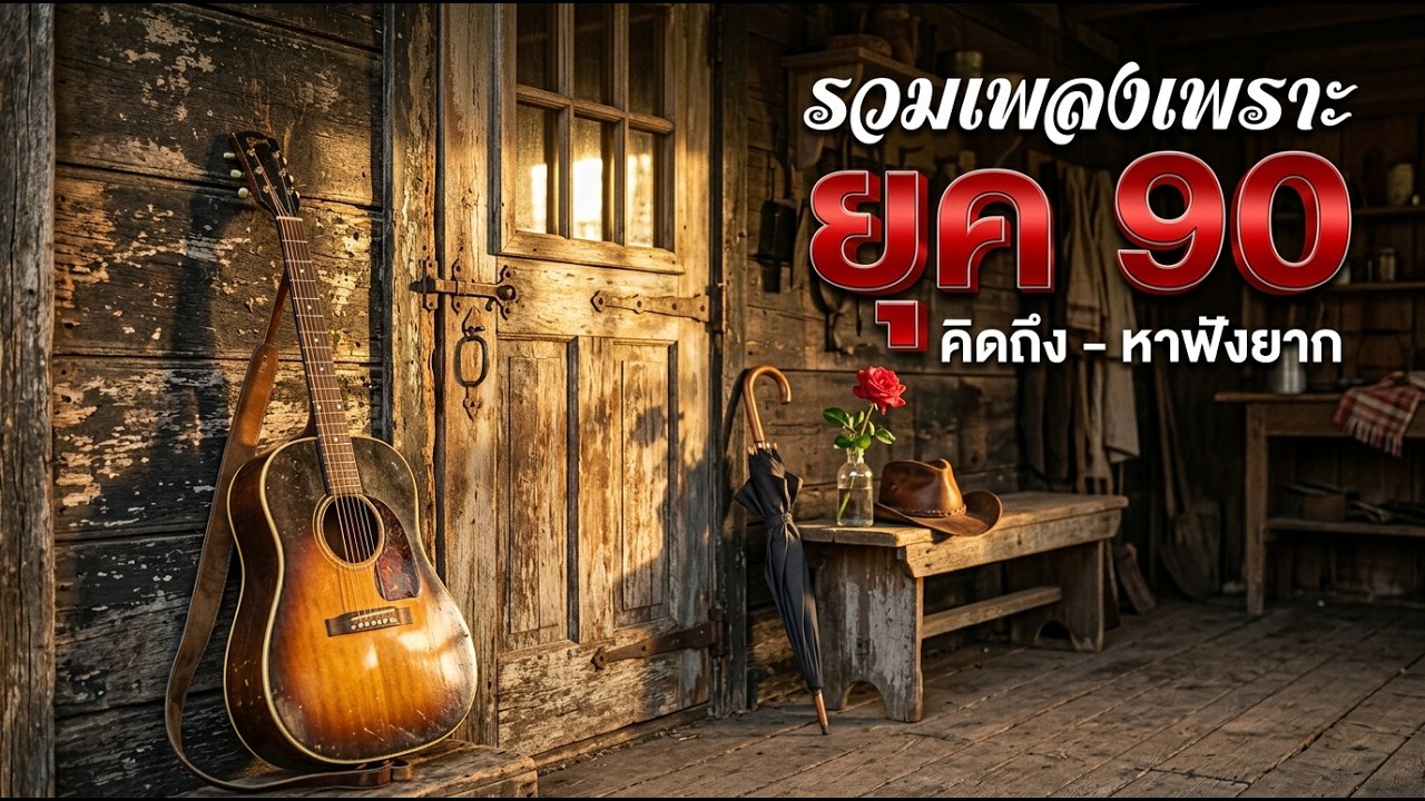 รวมเพลงสตริงยุค 90 เพราะที่สุด 🎧 เพลงฮิตยุค90 ฟังสบายๆ ย้อนวันวาน