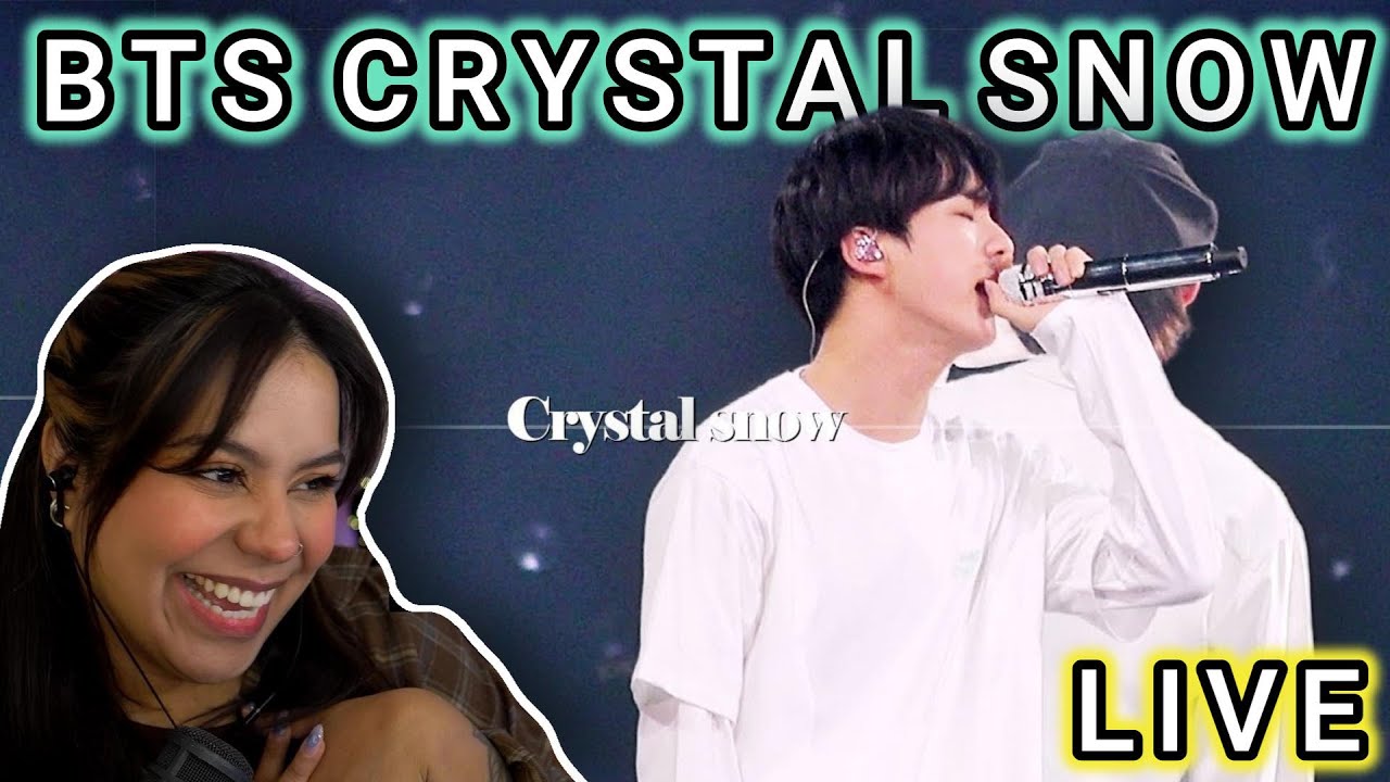 BTS - Crystal Snow from Japan Official Fanmeeting | first time REACTION! 💜❄️