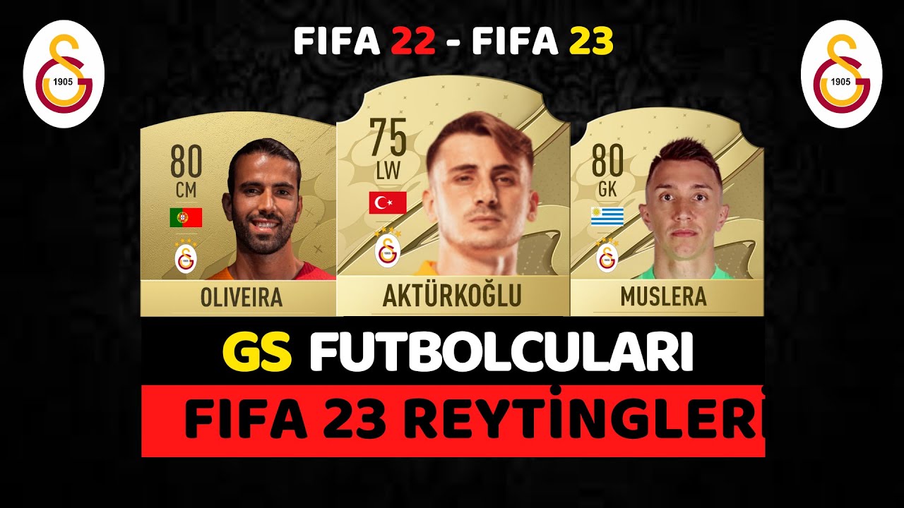 FIFA 23 | GALATASARAY FUTBOLCULARININ FIFA 23 REYTİNGLERİ! |Oliveira, Kerem, Muslera...