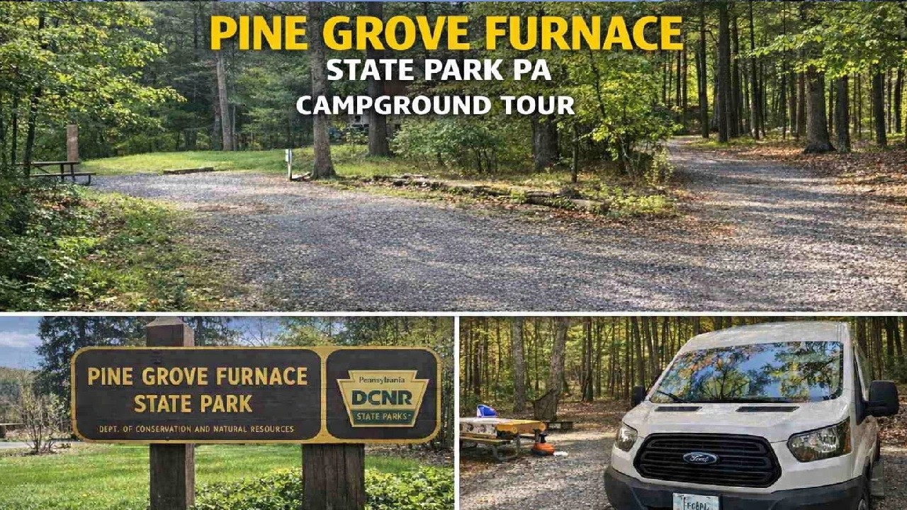 Pine Grove Furnace State Park Site By Site Campground Tour