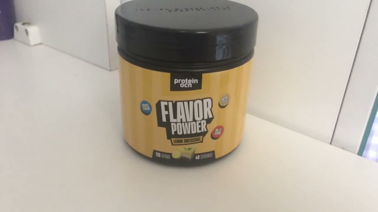 Protein ocean flavor powder incelemesi