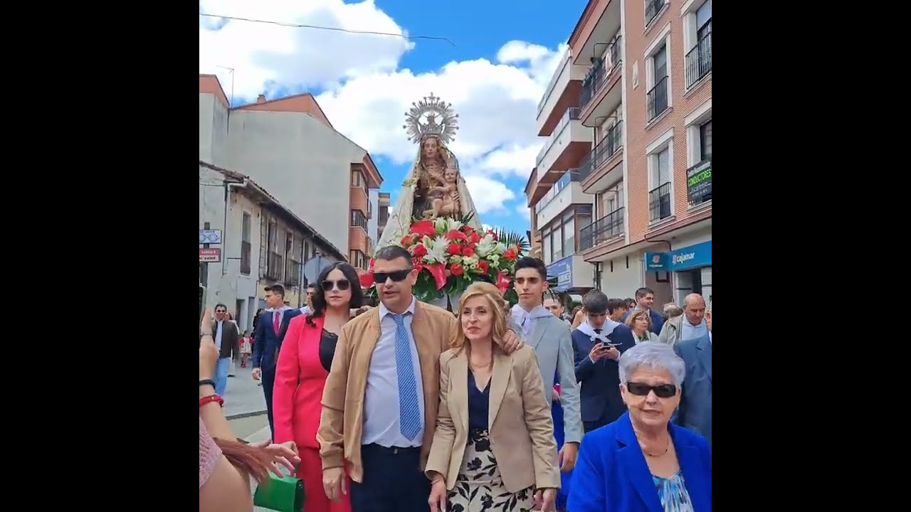 ÍSCAR PROCESIÓN VIRGEN DE LOS MÁRTIRES 13 MAYO 2023