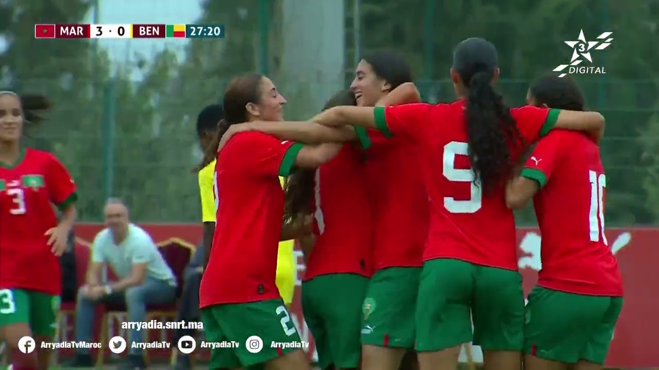 🎥 | #المنتخب_الوطني_المغربي لأقل من 20 سنة يفوز على حساب منتخب البنين بنتيجة 4-2 “أهداف المواجهة