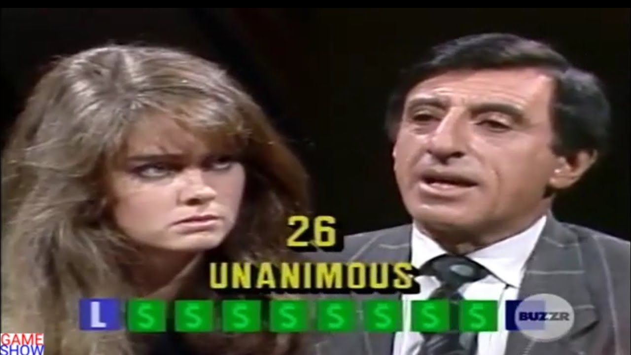 Суперпароль № 566 26 ноября 1986 г. Джейми Фарр и Тереза ​​Ганзель
