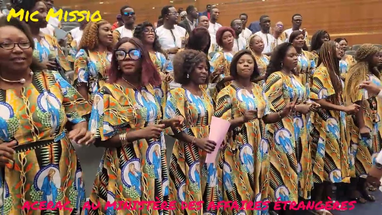 ACERAC.  La chorale diocésaine chante : Ya Rabbi yatu jamil. Un chant en arabe tchadien.  