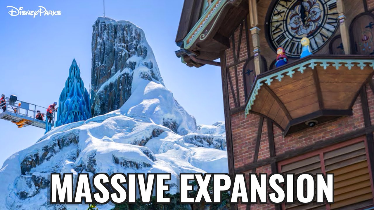 ОГРОМНЫЙ прогресс в расширении НОВОГО Диснейленда в Париже: Disney Adventure World