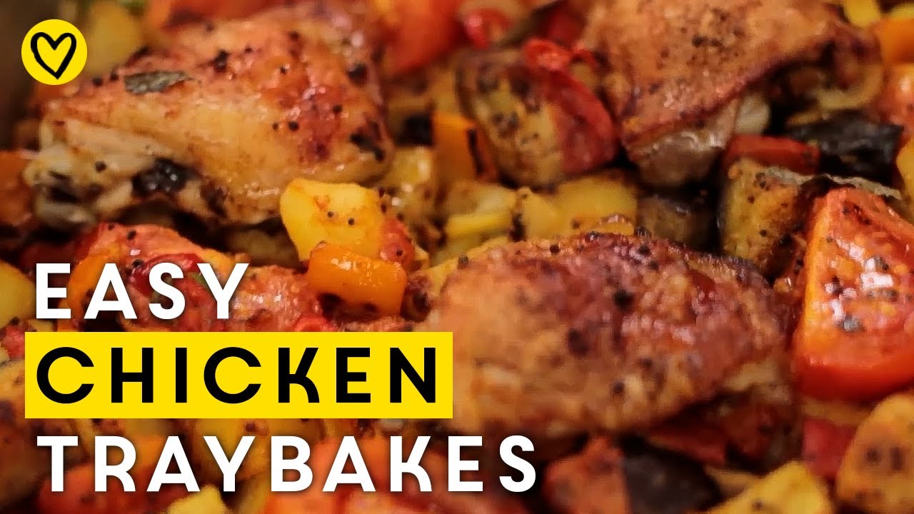 How To Cook Easy Chicken Traybakes For Dinner