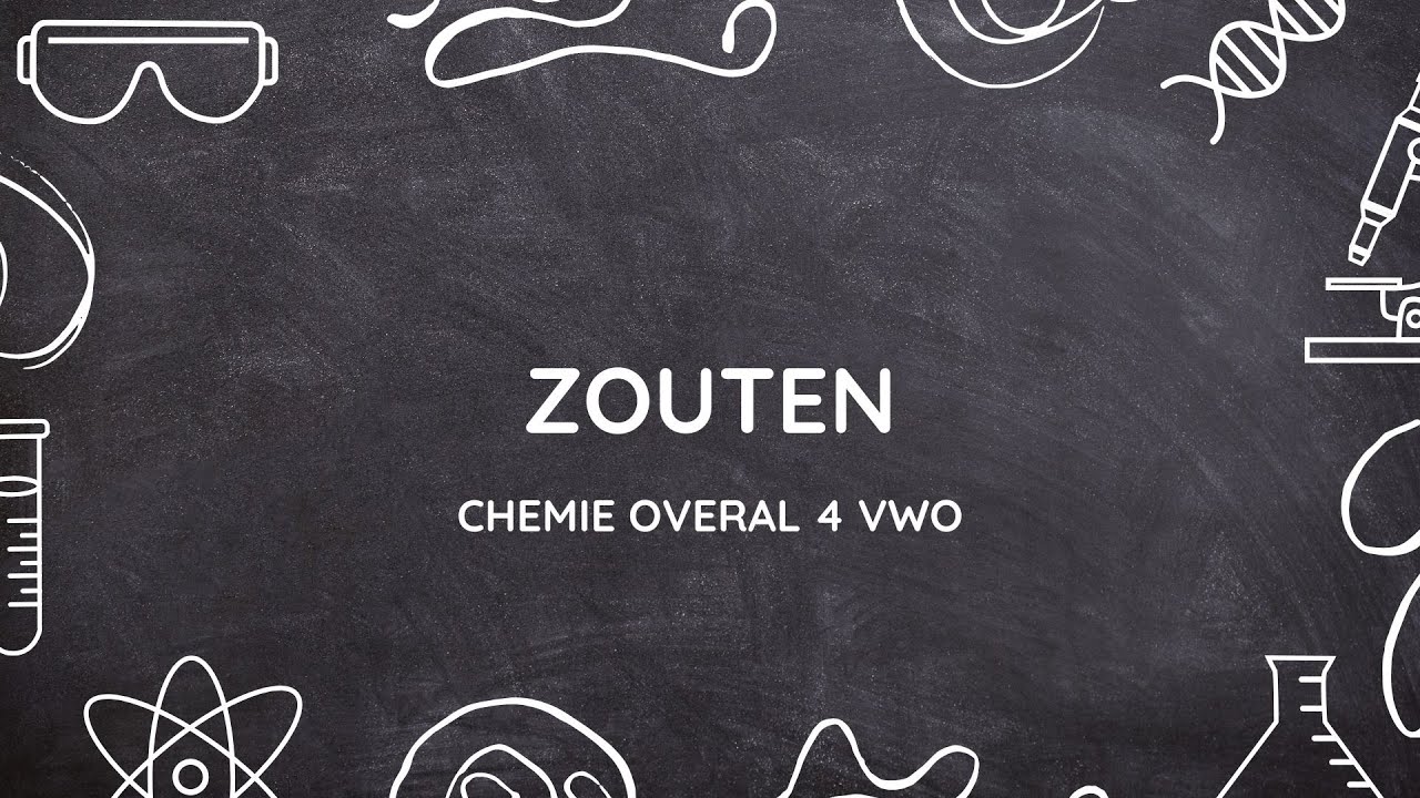 H4: Zouten | Scheikunde Chemie Overal 4 VWO