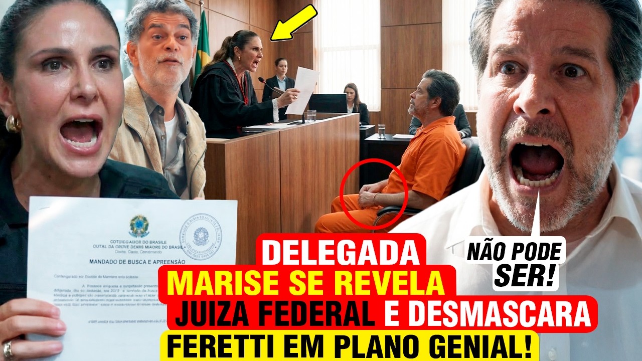 TRÊS GRAÇAS - Delegada Marise se REVELA JUIZA FEDERAL e DESMASCARA Feretti após conseguir CONFISSÃO!
