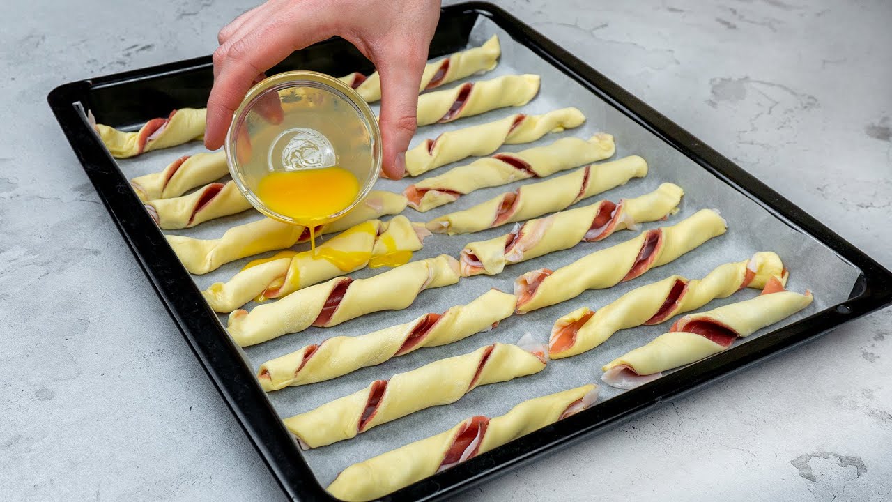 Tento předkrm mi pomáhá zachránit každé sváteční jídlo! Pouze listové těsto a prosciutto.