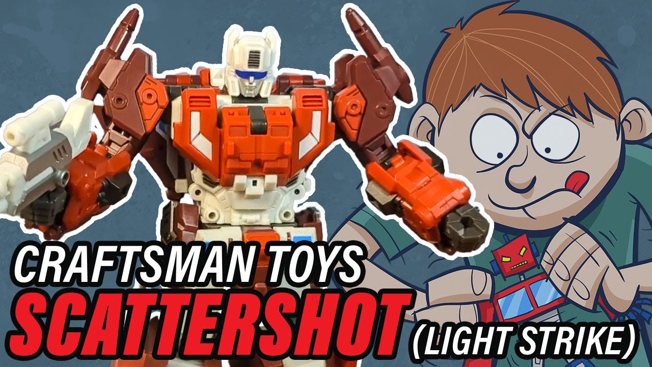 Craftsman Toys Scattershot/Light Strike Transformation Tutorial | Step-by-Step Guide