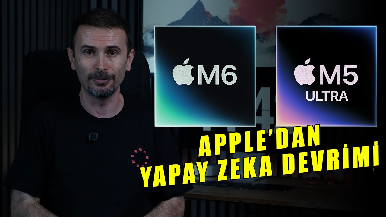 Karşınızda Apple Silicon M6 ve M5 ULTRA | YAPAY ZEKA DEVRİMİ