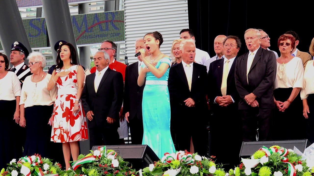 Italian National Anthem - by Josephine Mancini and Melodie Italiane