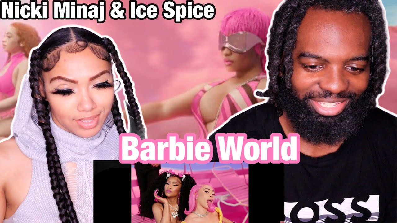 Nicki Minaj & Ice Spice – Barbie World (с Aqua) [Официальный клип] | РЕАКЦИЯ!!!