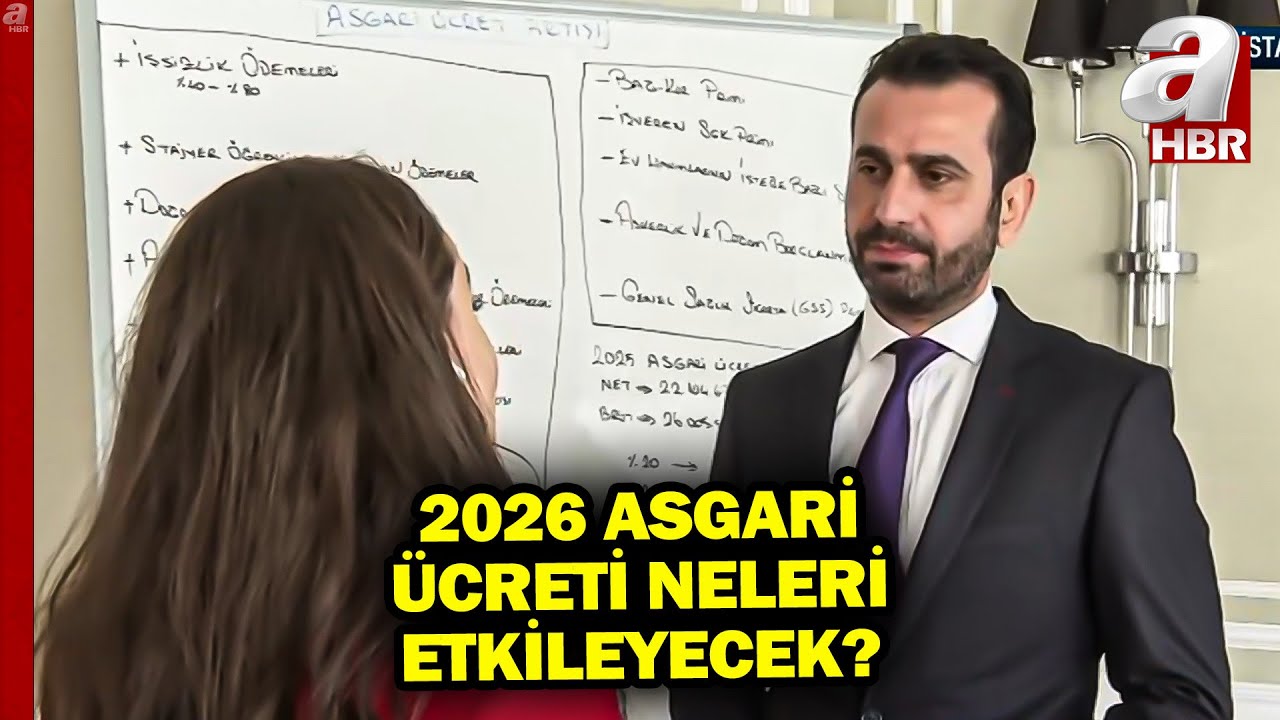 Asgari &Uuml;cret Hangi Kalemleri Değiştirecek? Mali M&uuml;şavir İsmet &Ccedil;etinkaya Anlattı! | A Haber