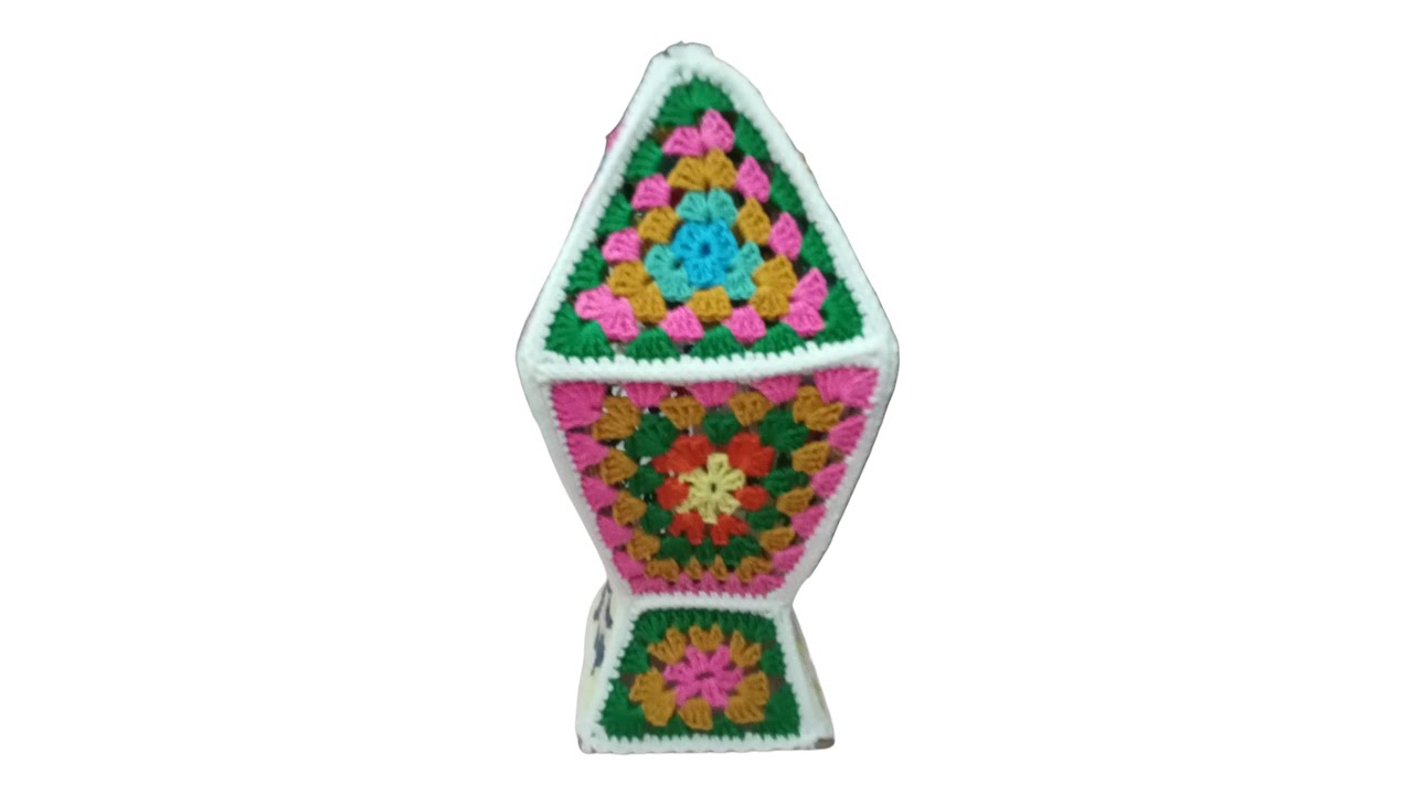 طريقة عمل كروشيه فانوس رمضان بتصميم جديد لعام 2024 | سهل وسريع | How to Crochet a Ramadan Lantern