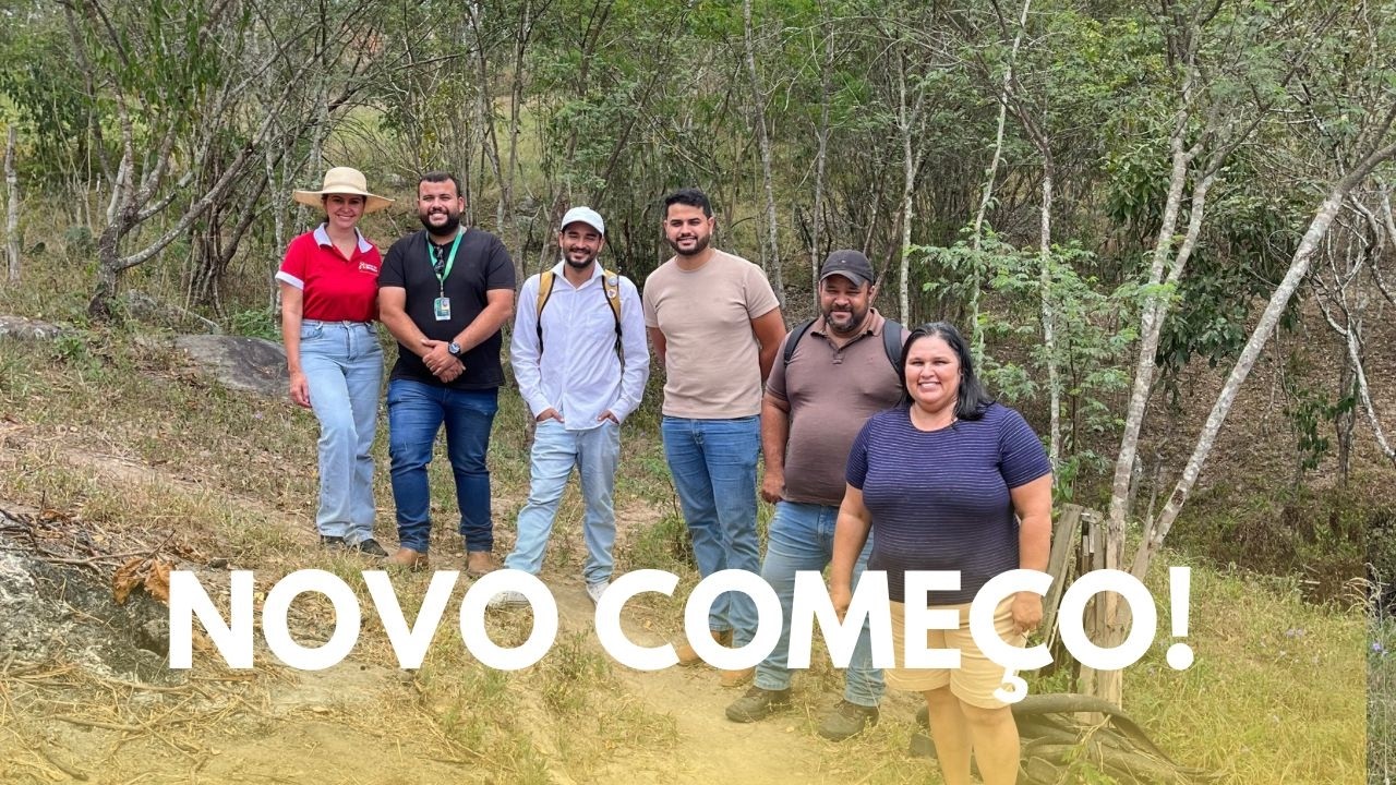 O dia em que nosso sítio deu um passo a mais 	