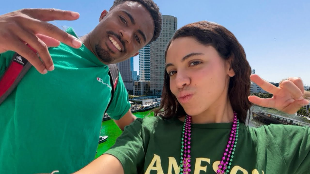 Я взяла незнакомца на фестиваль в честь Дня Святого Патрика в Тампе!