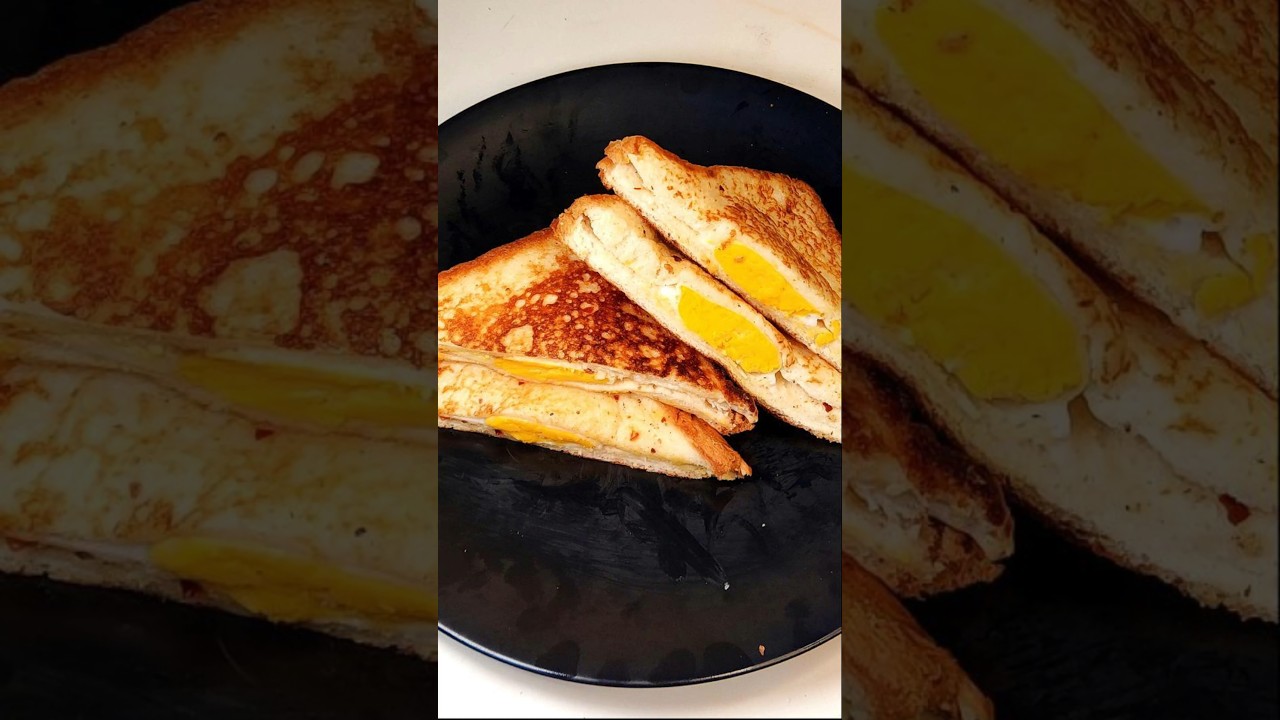 Milk egg recipe | Bread sandwich recipe 